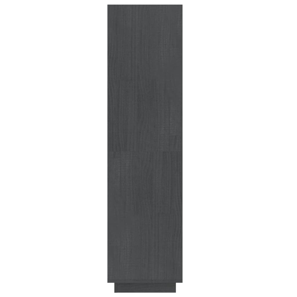 Ormarić za knjige / pregrada sivi 60x35x135 cm od borovine