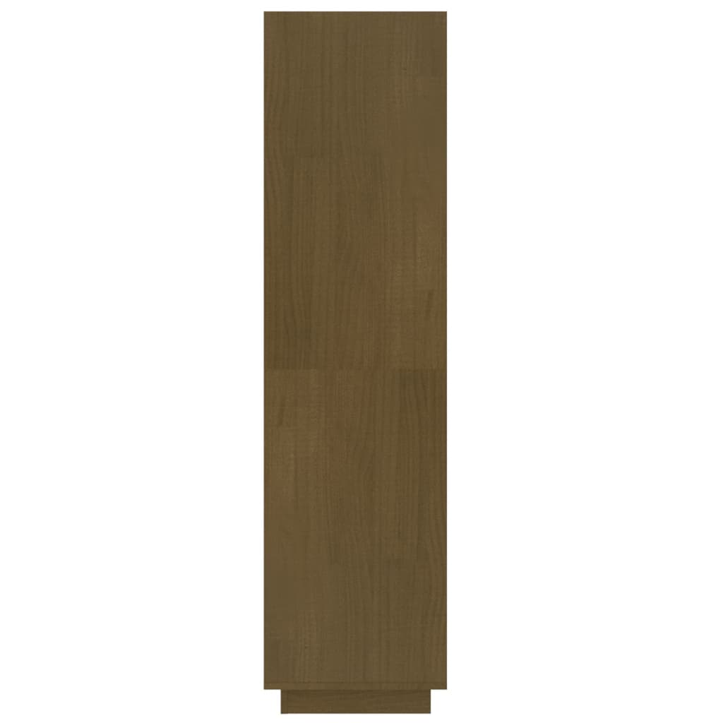 Ormarić za knjige / pregrada boja meda 60x35x135 cm borovina