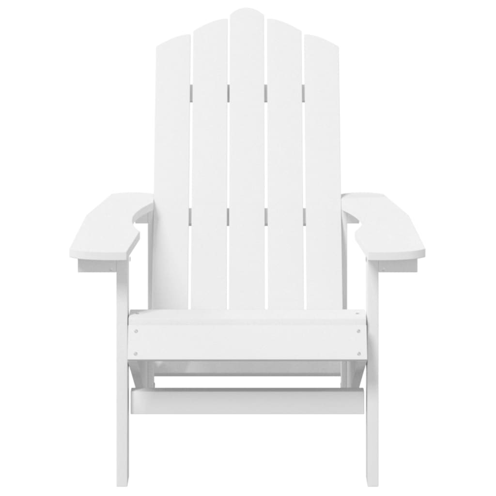 Vrtna stolica Adirondack HDPE bijela