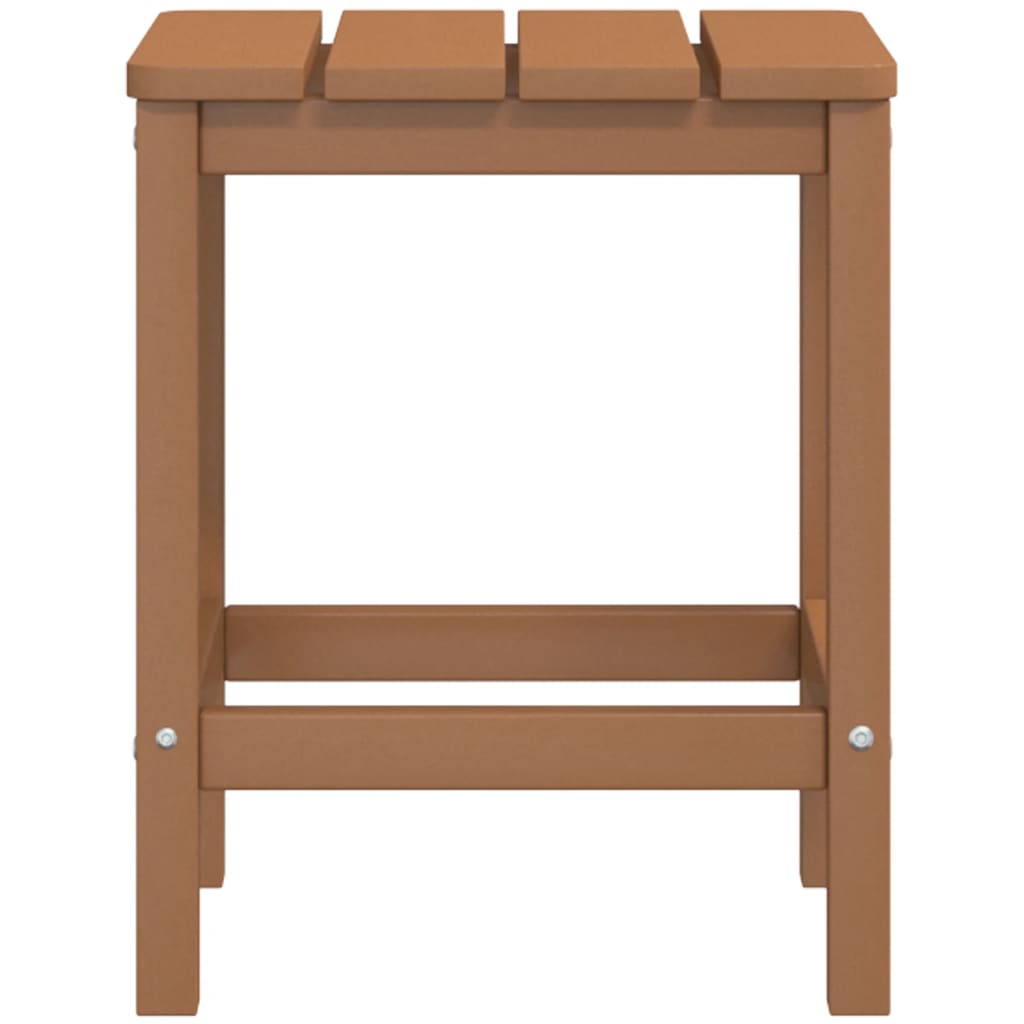Vrtni stol Adirondack smeđi 38 x 38 x 46 cm HDPE