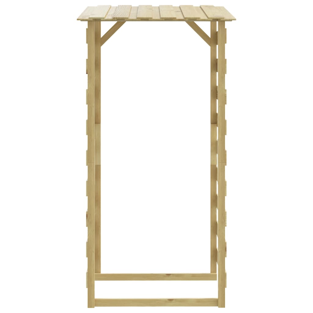 Pergola s krovom 100 x 90 x 200 cm od impregnirane borovine