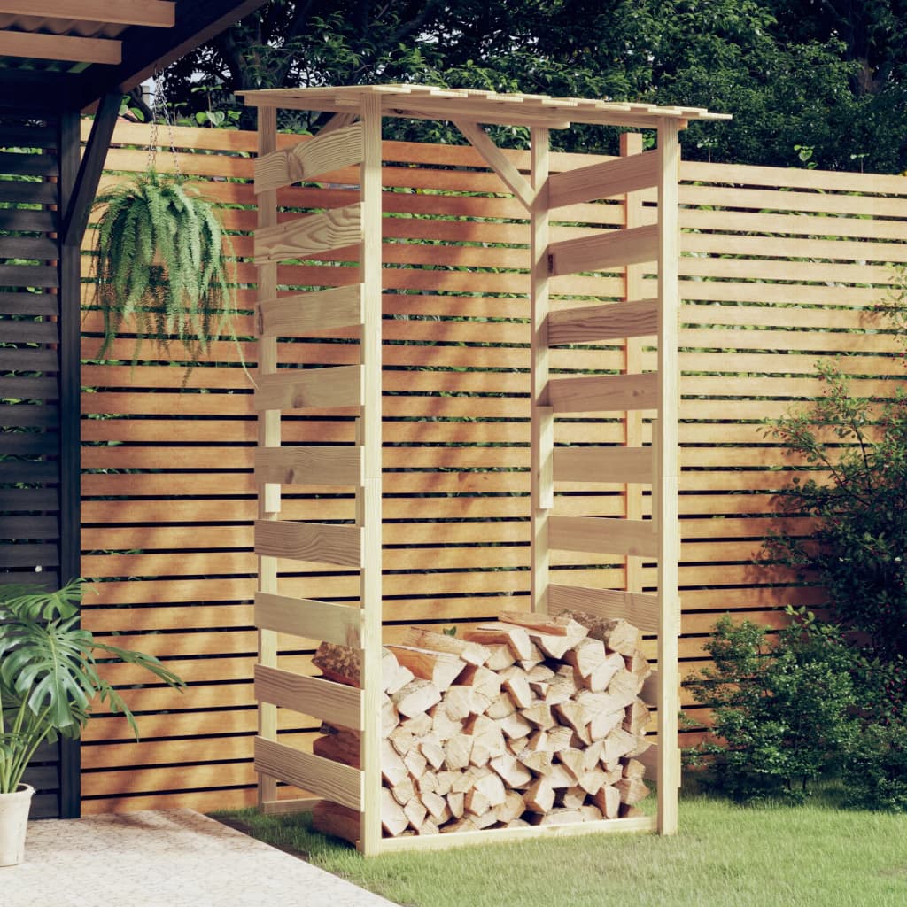 Pergola s krovom 100 x 90 x 200 cm od impregnirane borovine