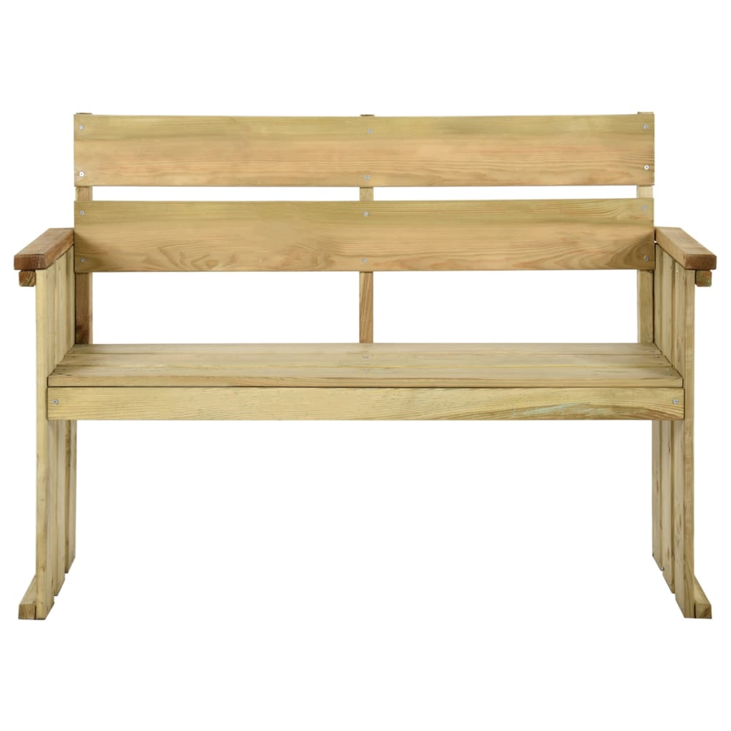 Vrtna klupa 121 cm od impregnirane borovine