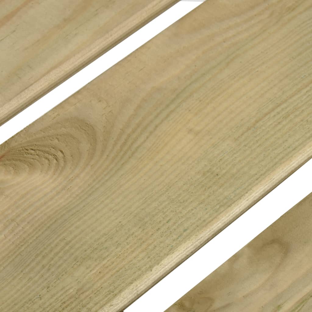 Vrtna klupa 121 cm od impregnirane borovine