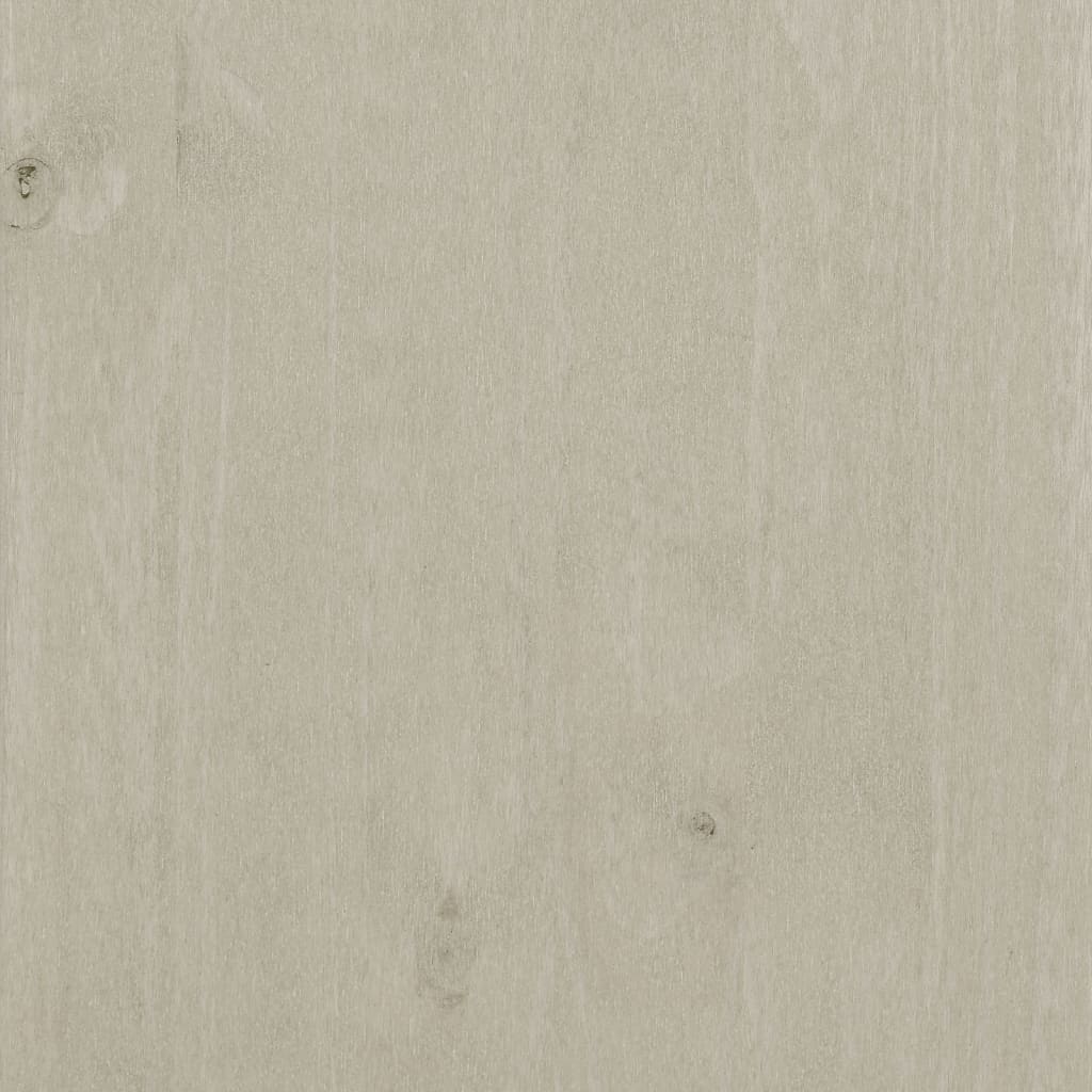 Komoda bijela 90 x 40 x 80 cm od masivne borovine