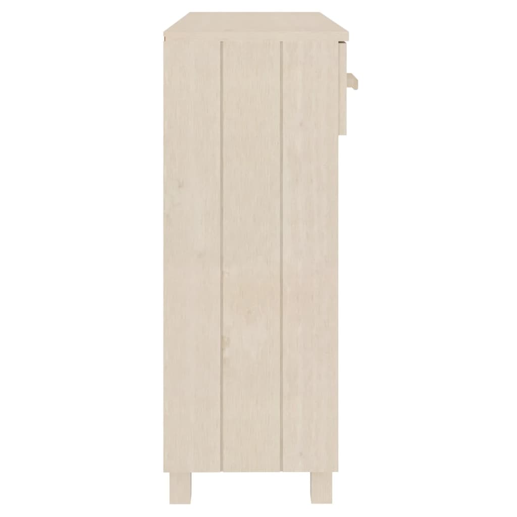 Konzolni stol HAMAR boja meda 90x35x90 cm od masivne borovine