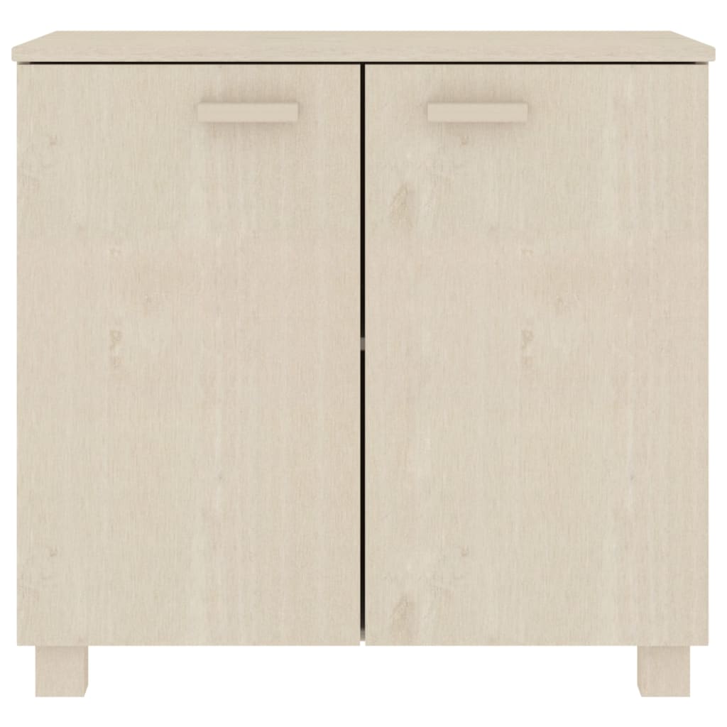 Komoda HAMAR boja meda 85 x 35 x 80 cm od masivne borovine