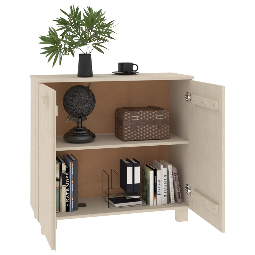 Komoda HAMAR boja meda 85 x 35 x 80 cm od masivne borovine