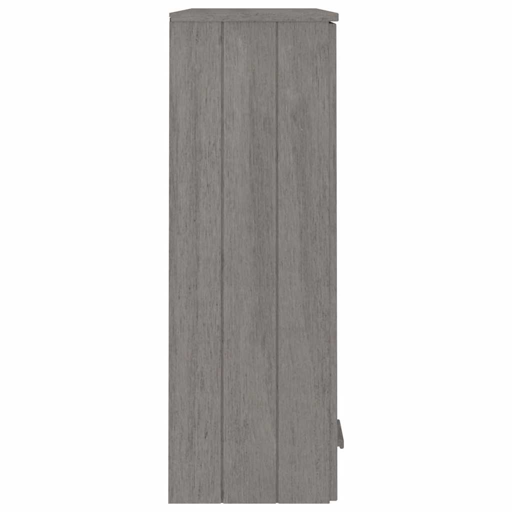 Gornji element za komodu HAMAR svjetlosivi 85x35x100cm borovina