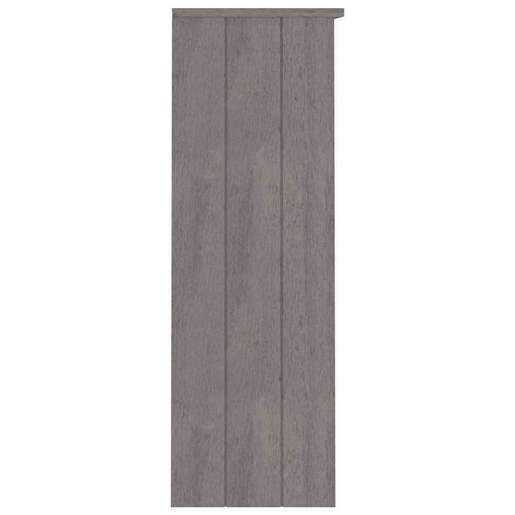 Gornji element za komodu HAMAR svjetlosivi 85x35x100cm borovina
