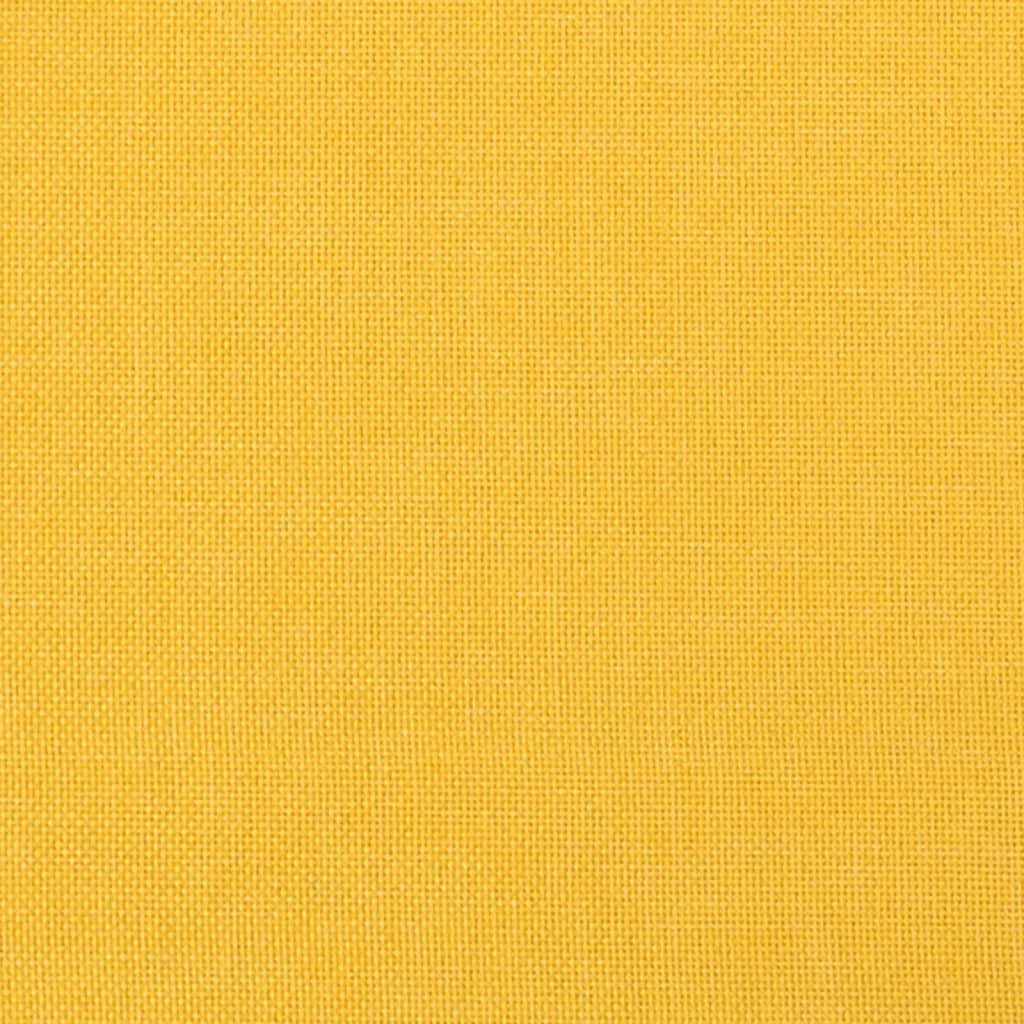Tabure boja senfa 45 x 29,5 x 35 cm od tkanine