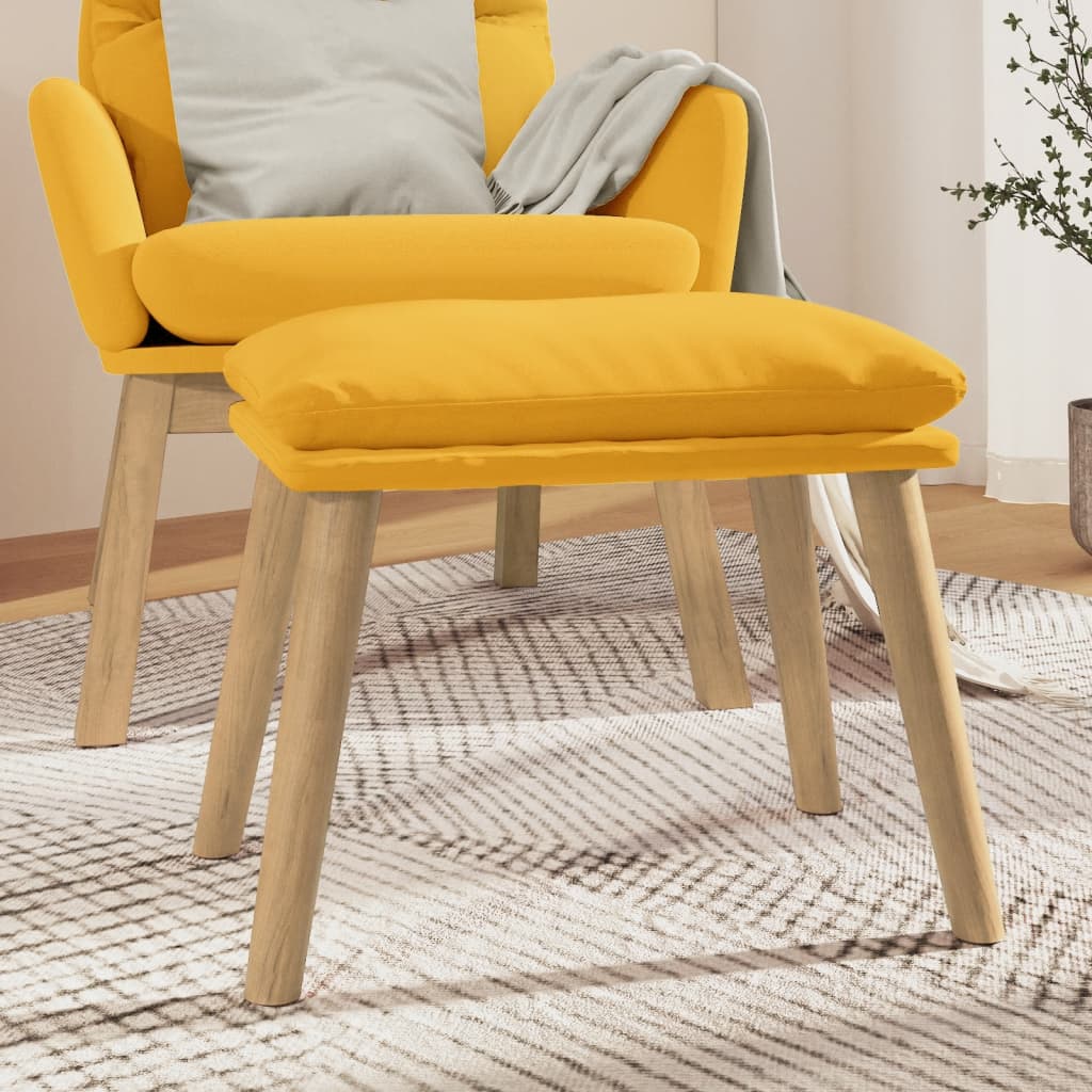 Tabure boja senfa 45x29,5x35 cm baršunasti