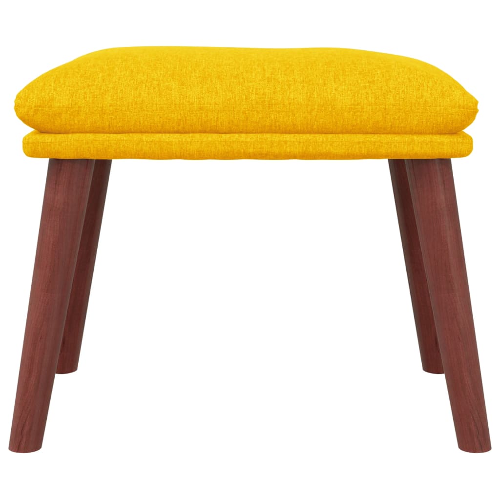 Tabure boja senfa 45 x 29,5 x 35 cm od tkanine