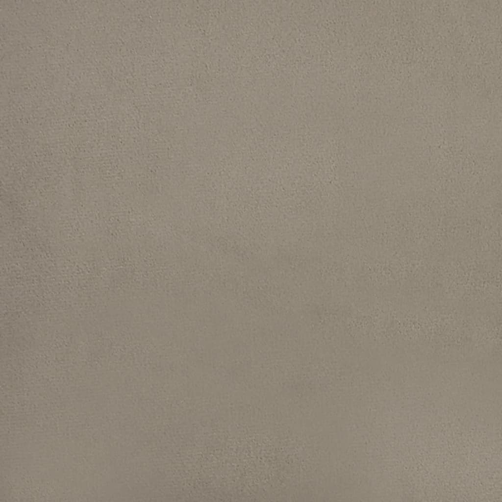 Tabure svjetlosivi 45x29,5x35 cm baršunasti