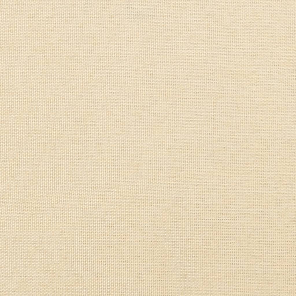 Tabure krem 45x29,5x35 cm od tkanine