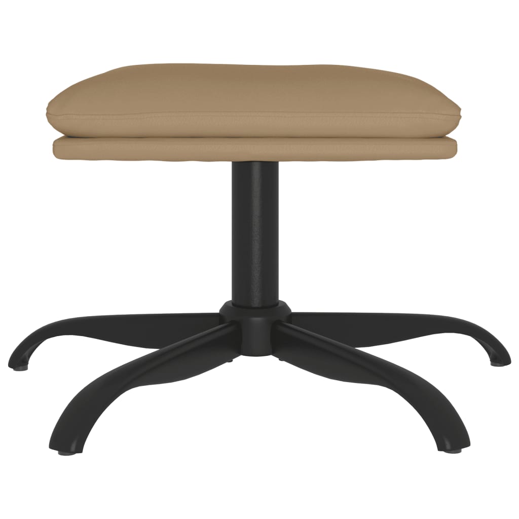 Tabure boja cappuccina 60x60x36 cm od umjetne kože
