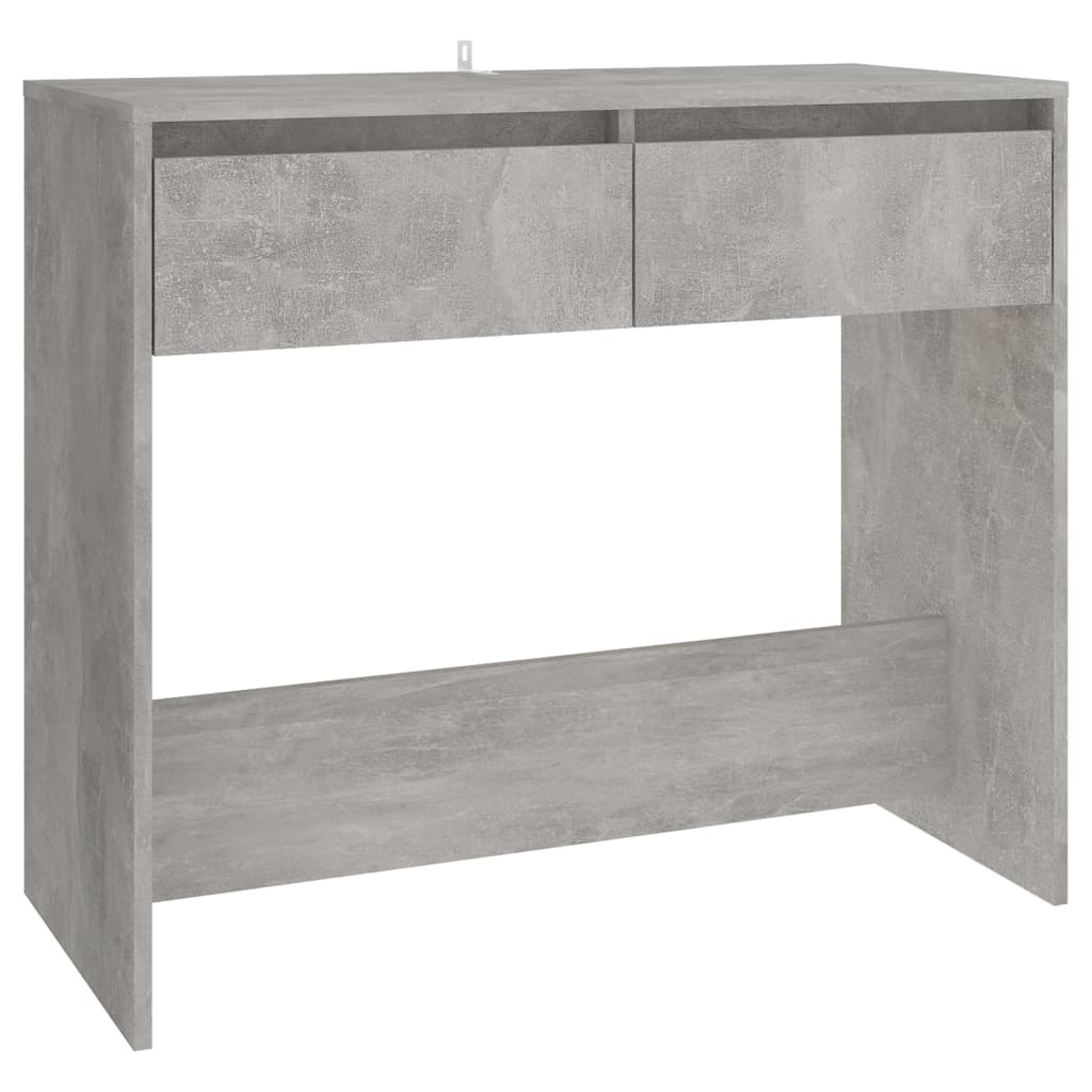 Konzolni stol boja betona 89 x 41 x 76,5 cm konstruirano drvo