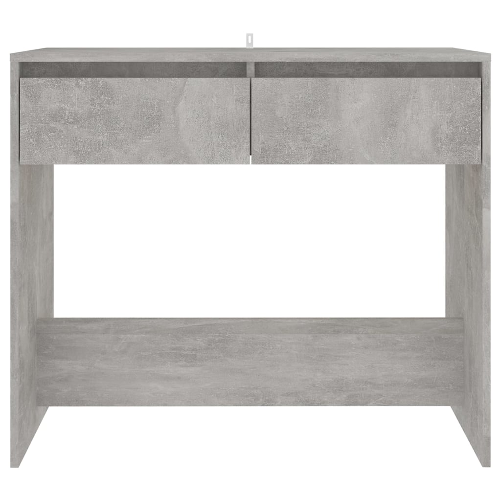 Konzolni stol boja betona 89 x 41 x 76,5 cm konstruirano drvo