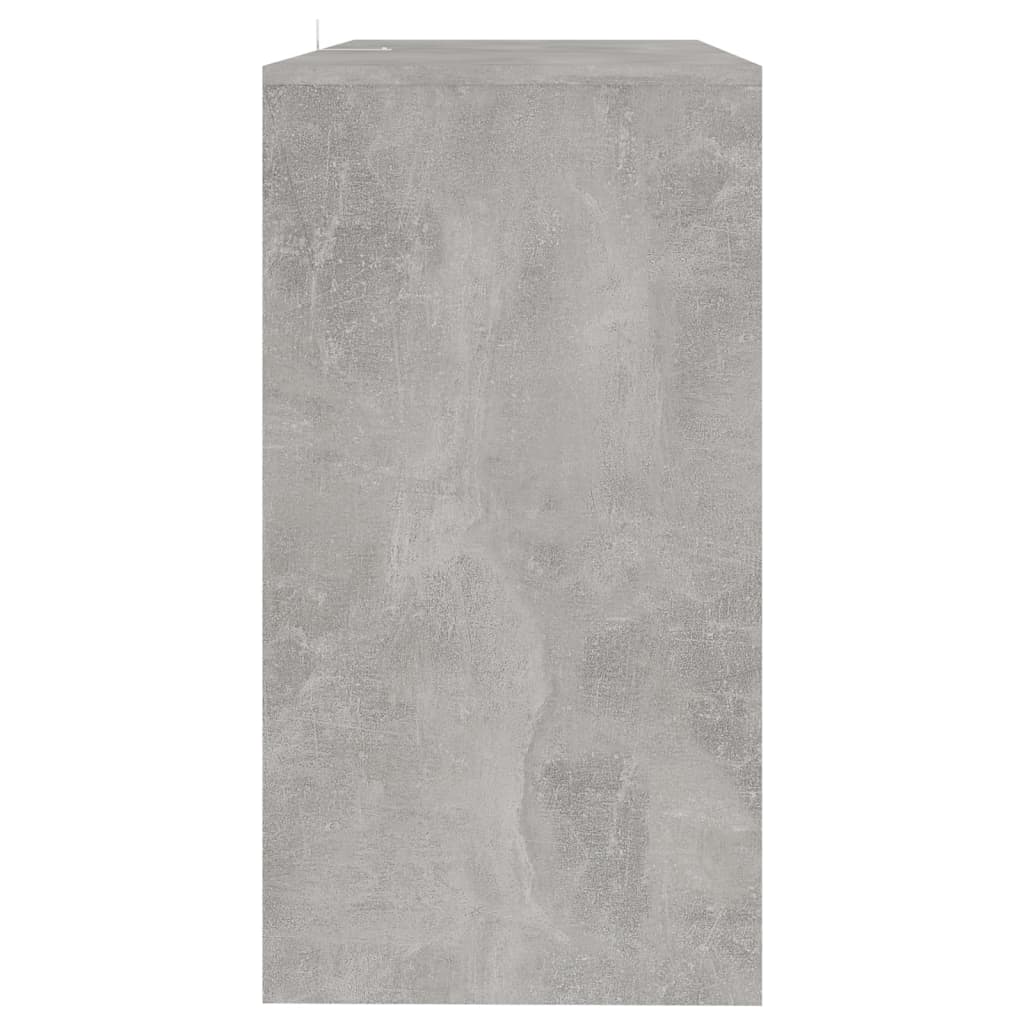 Konzolni stol boja betona 89 x 41 x 76,5 cm konstruirano drvo