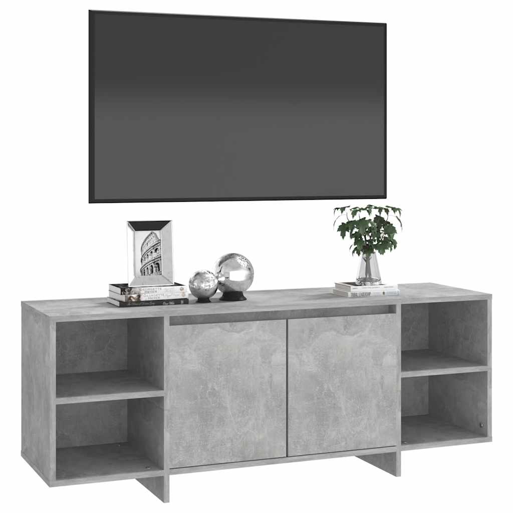 TV ormarić siva boja betona 130 x 35 x 50 cm od iverice