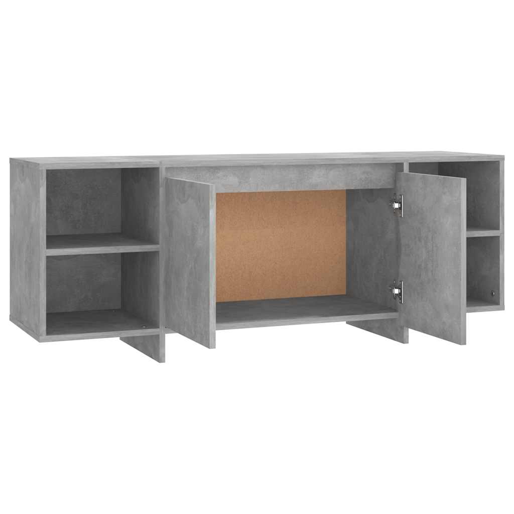 TV ormarić siva boja betona 130 x 35 x 50 cm od iverice
