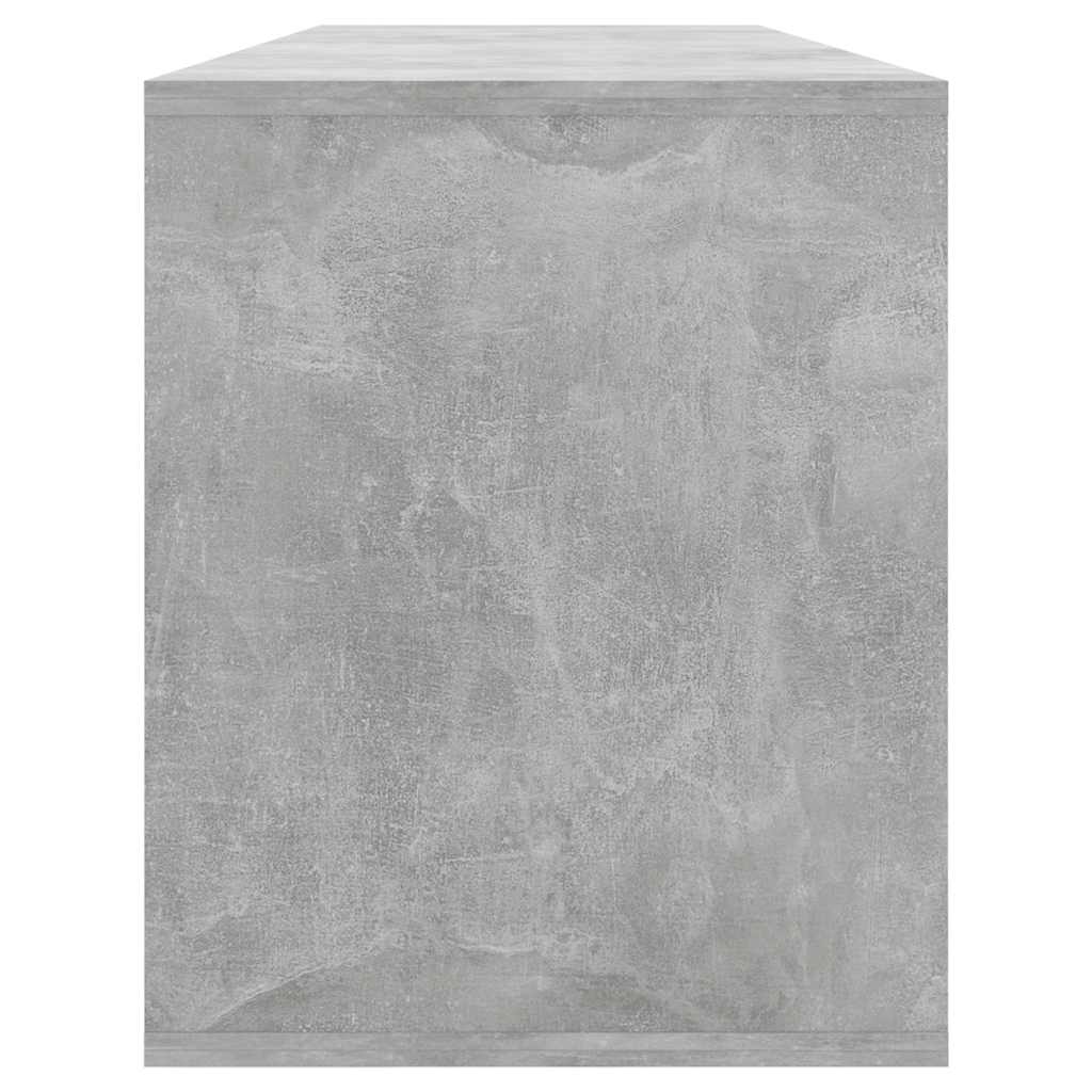 TV ormarić siva boja betona 130 x 35 x 50 cm od iverice