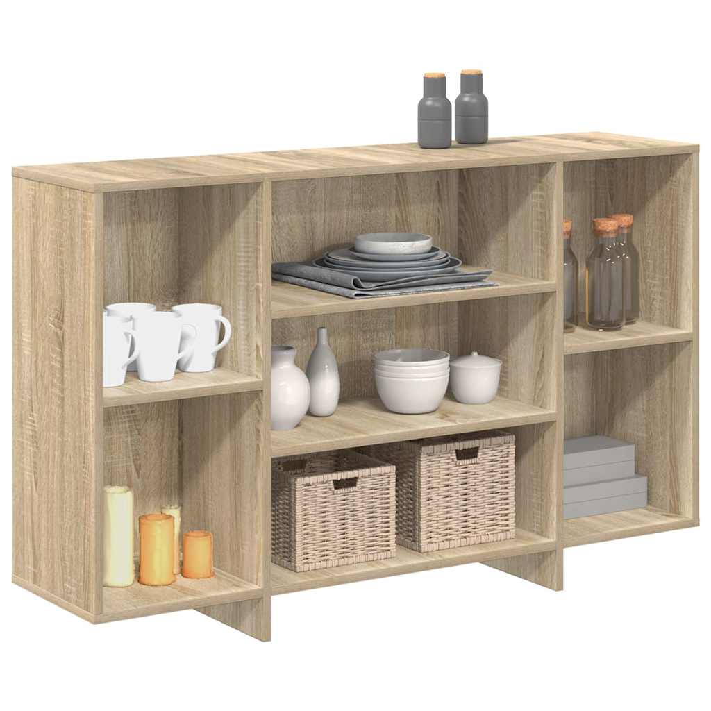 Komoda boja hrasta sonome 120 x 30 x 75 cm konstruirano drvo