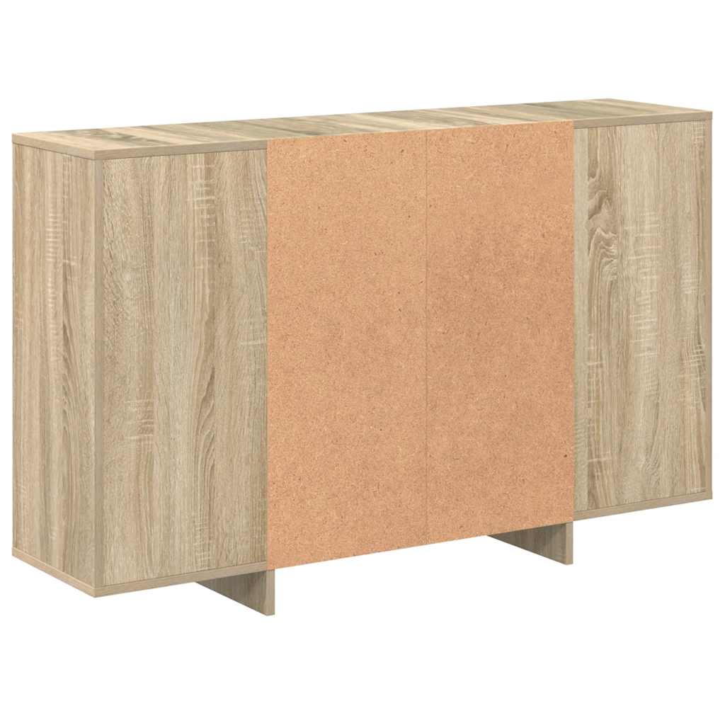 Komoda boja hrasta sonome 120 x 30 x 75 cm konstruirano drvo