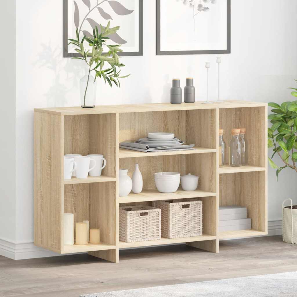Komoda boja hrasta sonome 120 x 30 x 75 cm konstruirano drvo