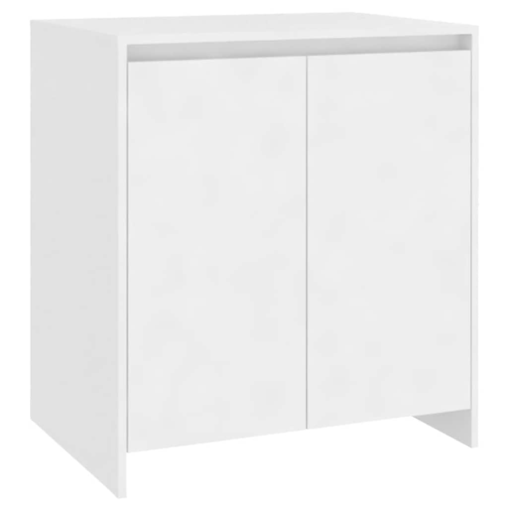 Komoda bijele 70x41x75 cm od konstruiranog drva