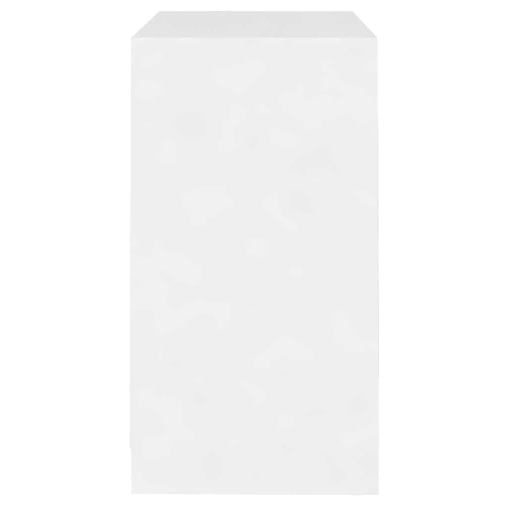Komoda bijele 70x41x75 cm od konstruiranog drva