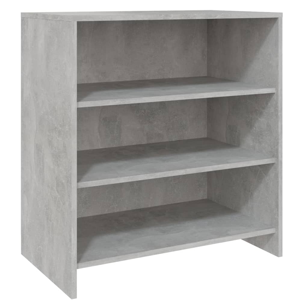 Komoda dimljena boja hrasta 70 x 40,5 x 75 cm konstruirano drvo