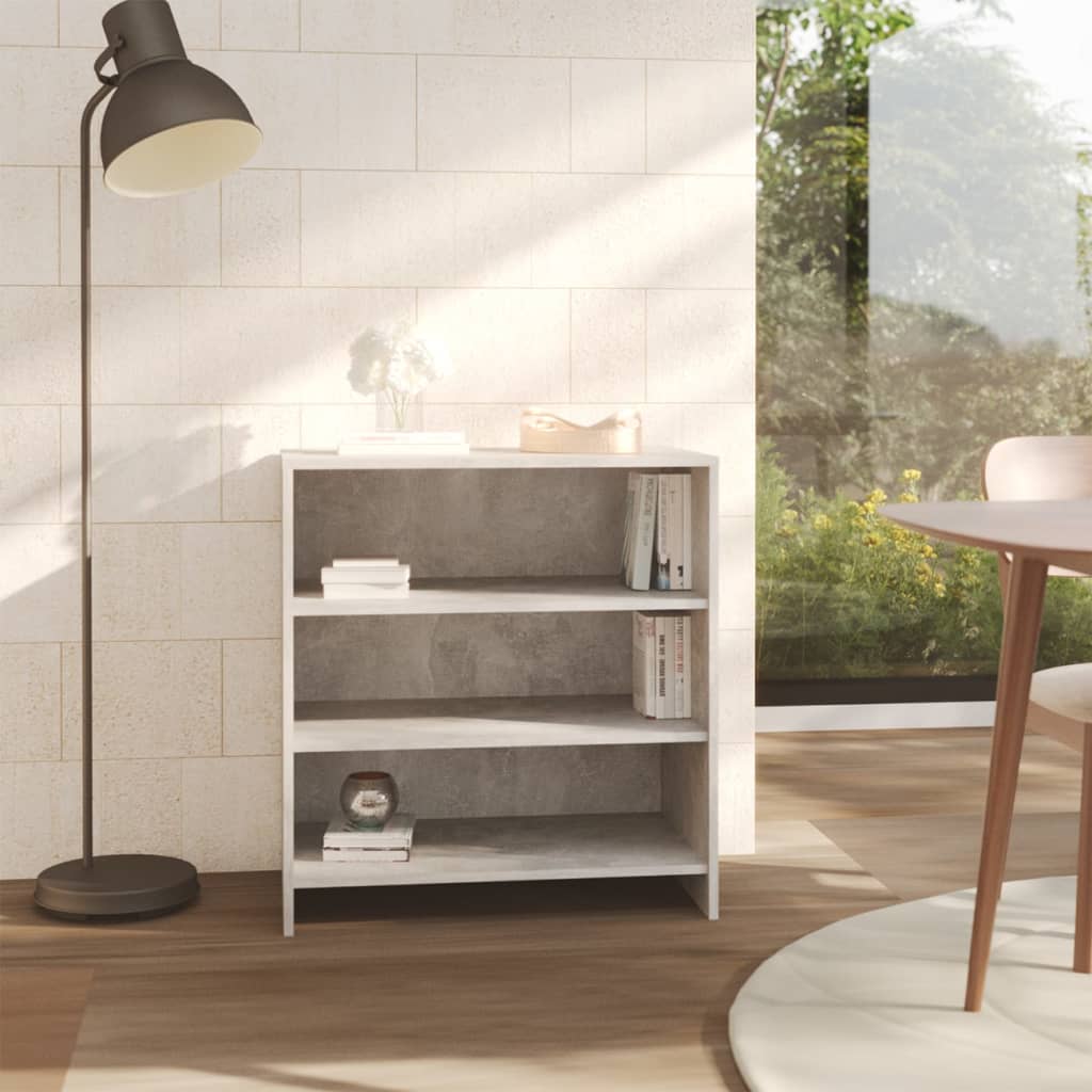 Komoda dimljena boja hrasta 70 x 40,5 x 75 cm konstruirano drvo