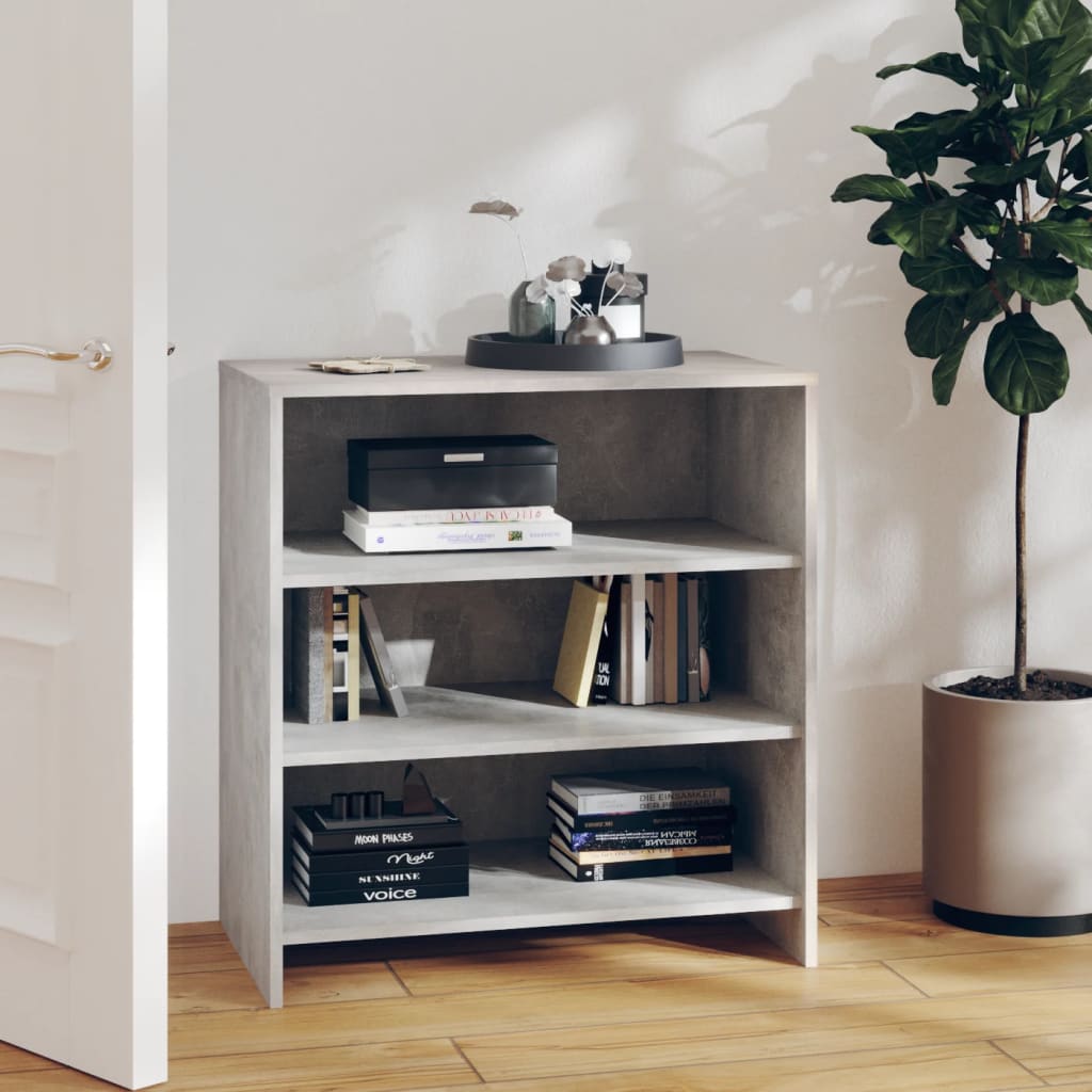 Komoda dimljena boja hrasta 70 x 40,5 x 75 cm konstruirano drvo