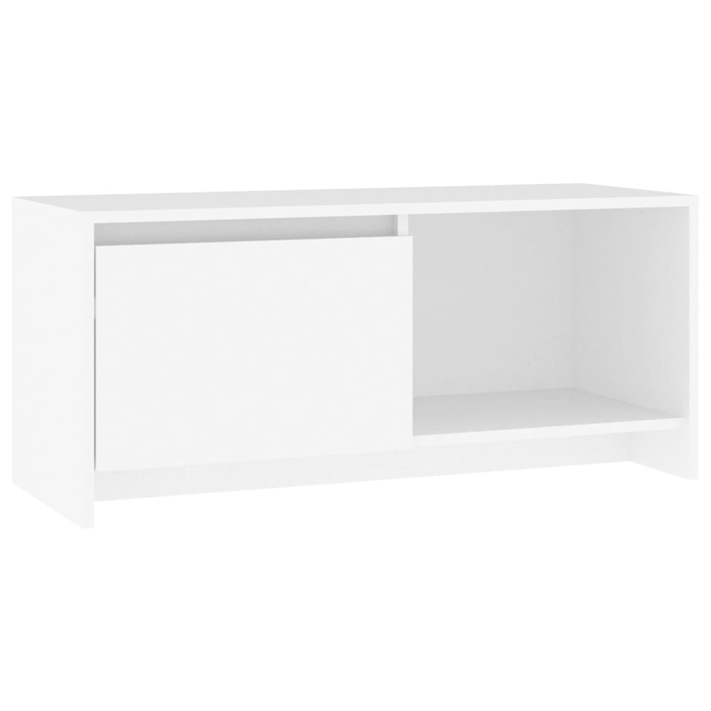 TV ormarić bijeli 90 x 35 x 40 cm od iverice