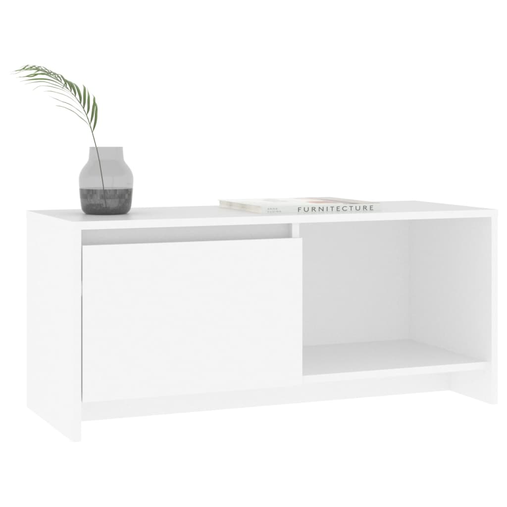 TV ormarić bijeli 90 x 35 x 40 cm od iverice