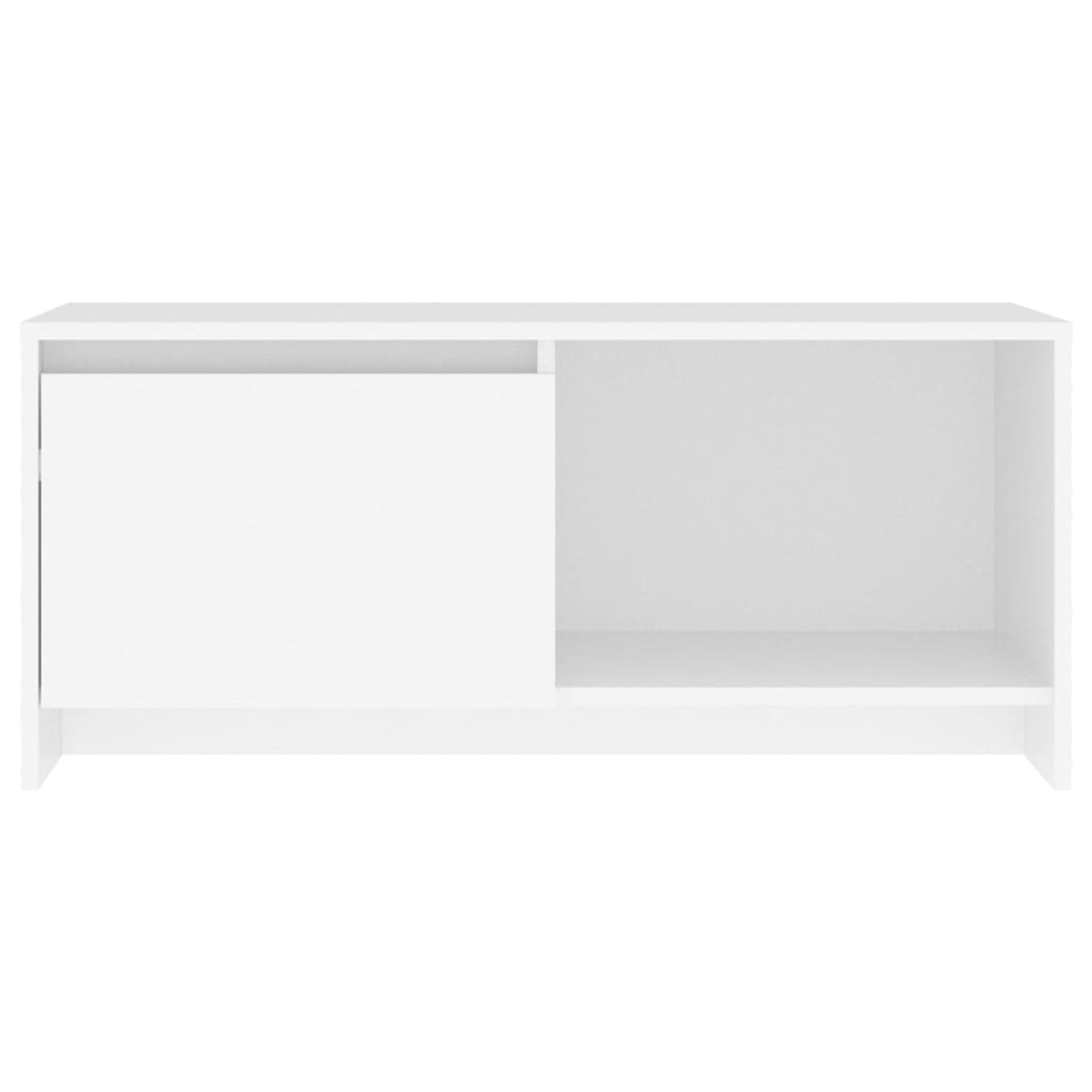 TV ormarić bijeli 90 x 35 x 40 cm od iverice