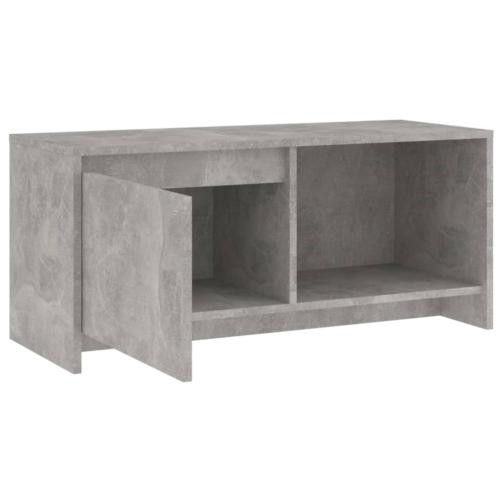 TV ormarić boja betona 90 x 35 x 40 cm od konstruiranog drva