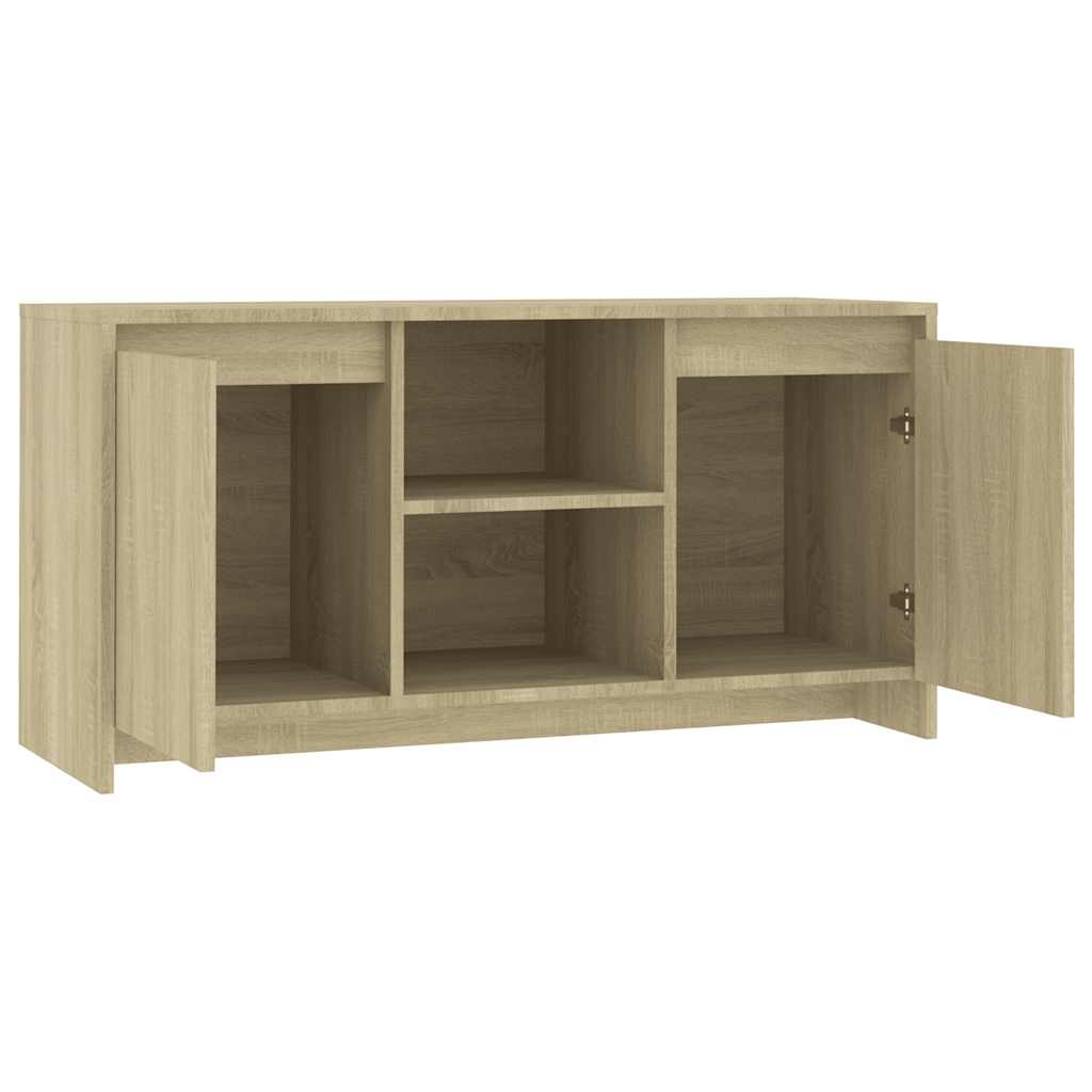 TV ormarić boja hrasta 102 x 37,5 x 52,5 cm konstruirano drvo