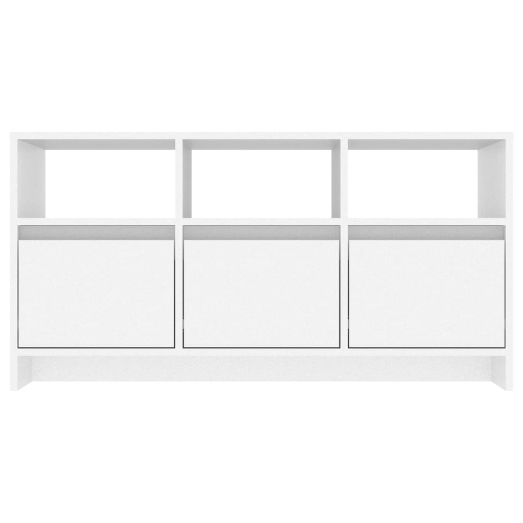 TV ormarić bijeli 102 x 37,5 x 52,5 cm od konstruiranog drva