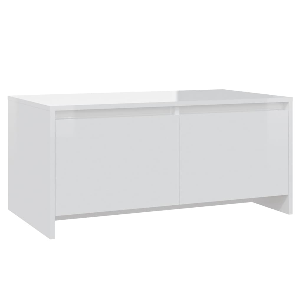 Stolić za kavu boja hrasta 90 x 50 x 41,5 cm konstruirano drvo