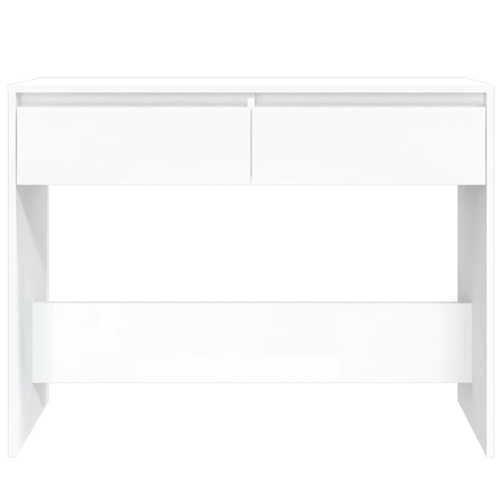 Konzolni stol bijeli 100 x 35 x 76,5 cm od konstruiranog drva