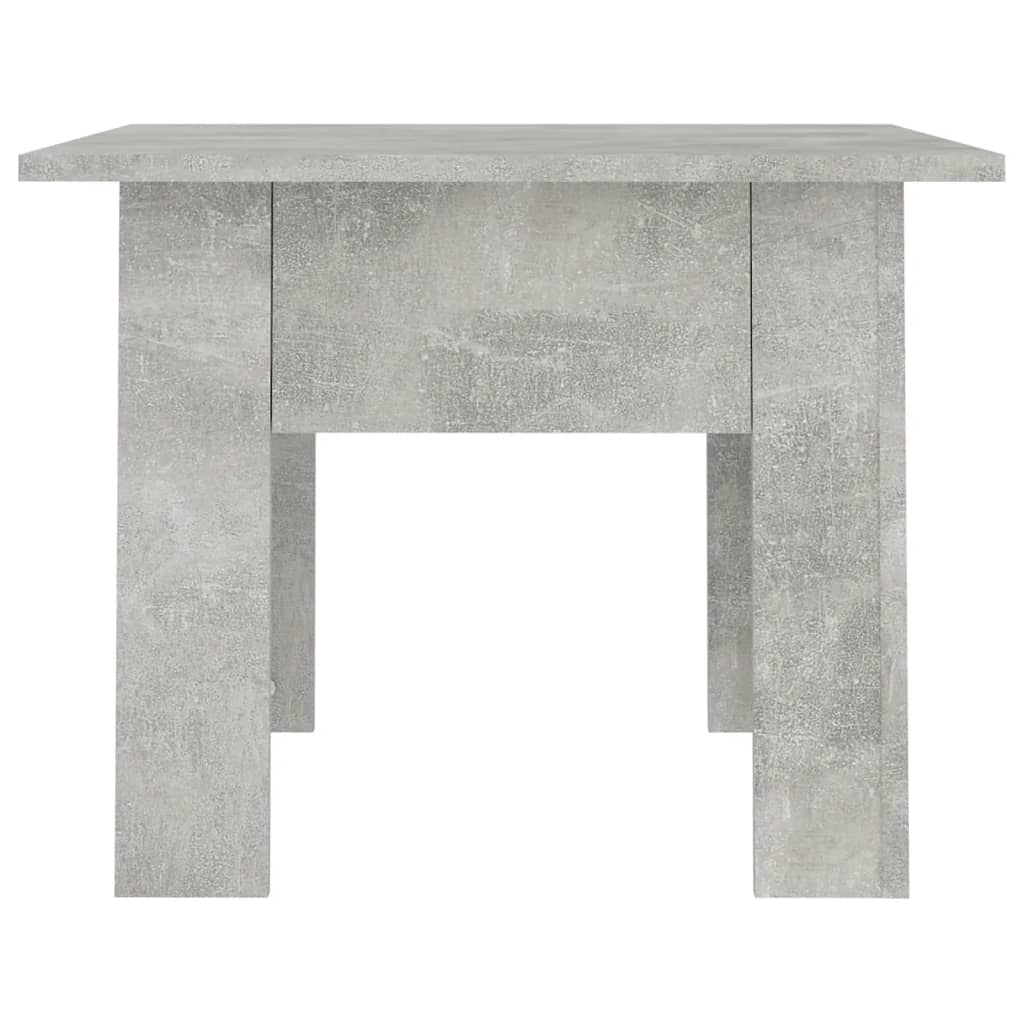 Stolić za kavu siva boja betona 55 x 55 x 42 cm od iverice