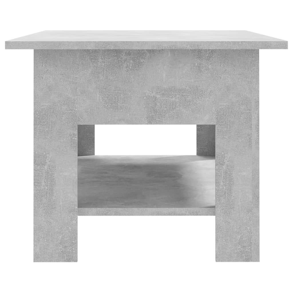 Stolić za kavu boja betona 102x55x42 cm konstruirano drvo