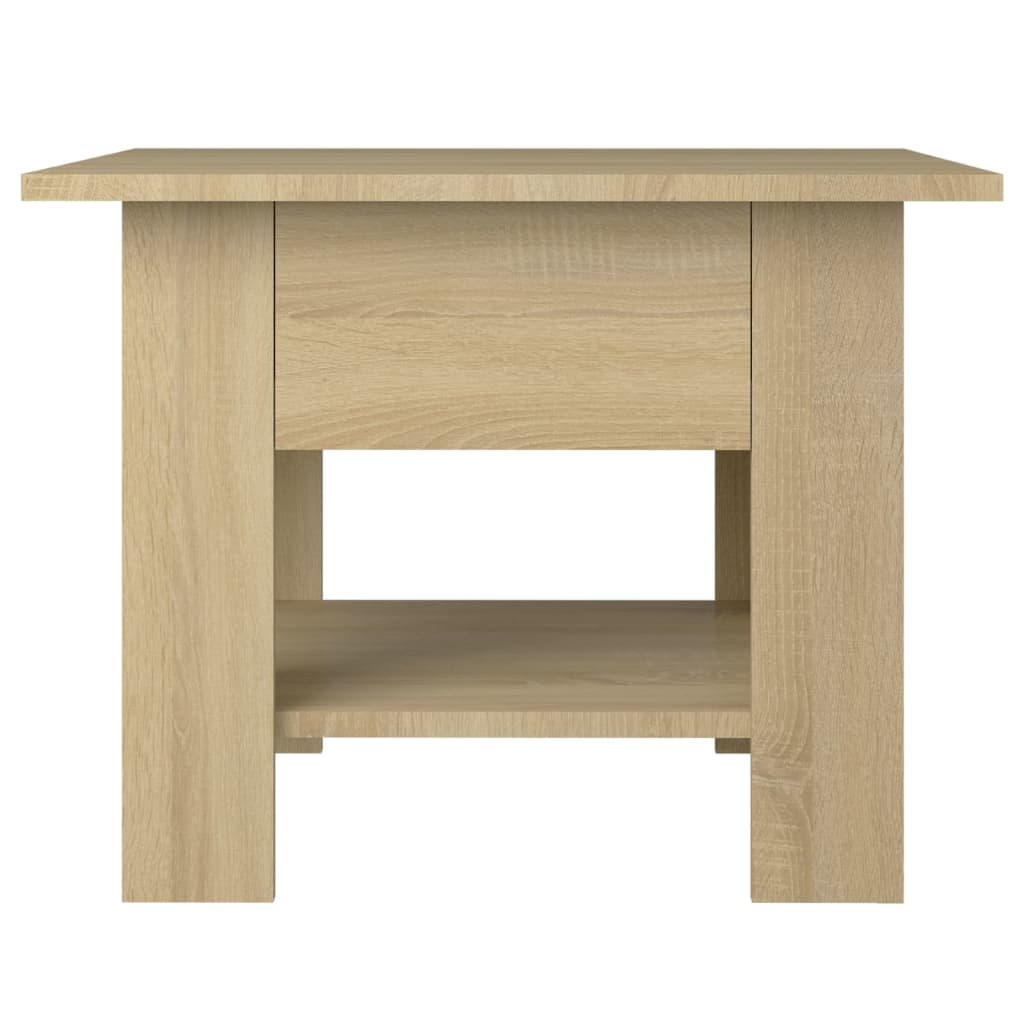 Stolić za kavu boja hrasta sonome 55 x 55 x 42 cm od iverice