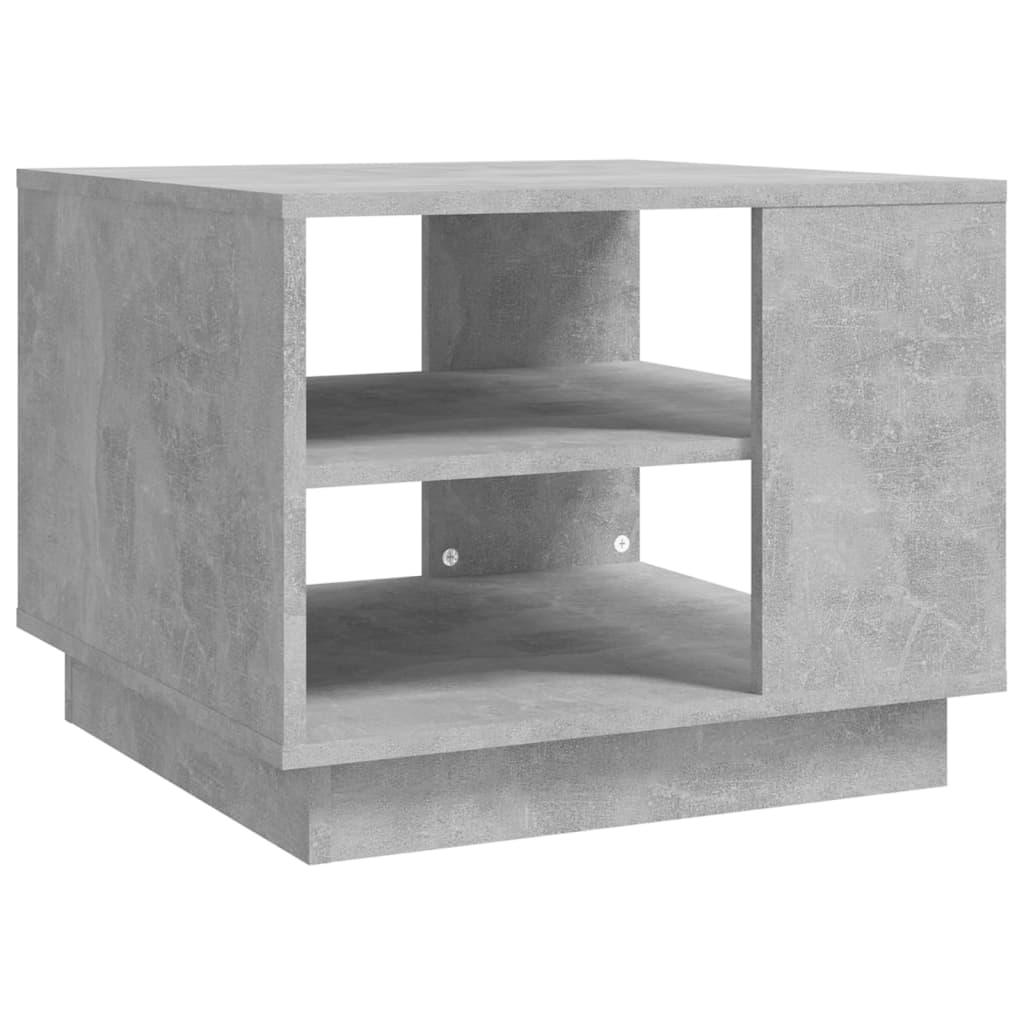 Stolić za kavu boja betona 55 x 55 x 43 cm konstruirano drvo