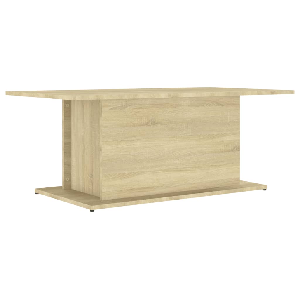 Stolić za kavu boja hrasta 102 x 55,5 x 40 cm konstruirano drvo