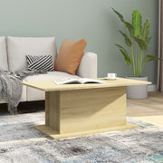 Stolić za kavu boja hrasta 102 x 55,5 x 40 cm konstruirano drvo