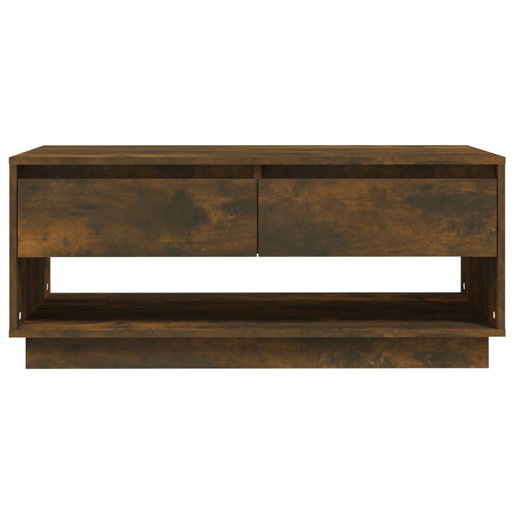 Stolić za kavu boja hrasta 102,5 x 55 x 44 cm konstruirano drvo