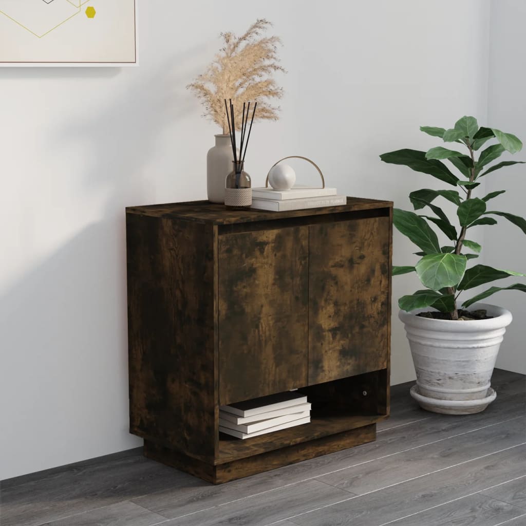 Komoda boja dimljenog hrasta 70x41x75 cm od konstruiranog drva